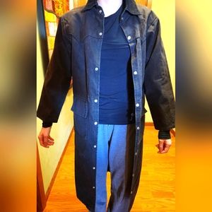 Western Riding Duster Jacket, Youth 14 Unisex